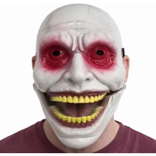 Pileli Store Pilelistore Hareketli Çene Mekanizmalı Korku Maskesi Kırmızı