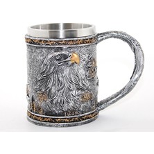 Pileli Store Paslanmaz Çelik Tasarım Kupa Bardak