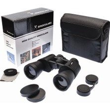 Ulugo 10×50 – Geniş Ön Mercekli Profesyonel El Dürbünü – 1000M/56M – Siyah ( Lisinya )