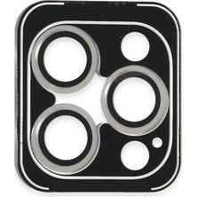 Nuveden Joko Apple Iphone 16 Pro Max Pvd Metal Kamera Lens - Gümüş
