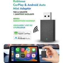 Ulugo Kablosuz Android Auto/car Play USB Dongle Cihazı ( Lisinya )