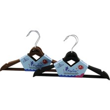 Ulugo 3pcs  Plastik Çocuk Elbise Askısı  Metal Başlıklı (5224)