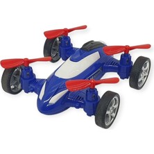 Ulugo Sürtmeli Drone Araba Hareketli Pervane - Mavi (Lisinya)