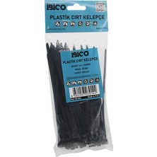 Ulugo Siyah   3.6X150MM  Plastik Cırt Kelepçe  100PCS (5224)