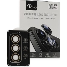 Ulugo Joko Samsung Galaxy S24 Pvd Metal Kamera Lens - Gold
