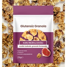 Belle Fusion Mey Ithalat® Glutensiz Granola Kuru Incir ve Cevizli 250 gr