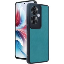 Ulugo Oppo Reno 11F Kılıf Aras Deri Kapak - Açık Yeşil
