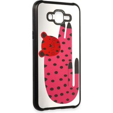 Ulugo Samsung Galaxy J7 Kılıf Mirror Desenli Kapak - Mirror - 12