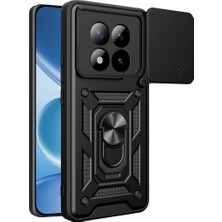 Ulugo Xiaomi Redmi Note 15 Pro 4g Pars Lens Yüzüklü Silikon - Siyah