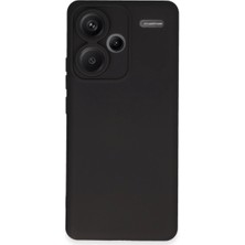 Ulugo Xiaomi Redmi Note 13 Pro Plus Kılıf Nano Içi Kadife Silikon - Siyah