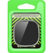 Ulugo Xiaomi Redmi Note 14 Pro Plus Raze Metal Kamera Lens - Gümüş