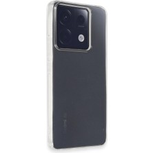 Ulugo Xiaomi Poco X6 Kılıf Lüx Şeffaf Silikon