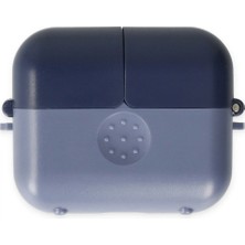 Pileli Store Pilelistore   Airpods 3 (3.nesil) Basmalı Kılıf - Mavi-Lacivert