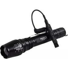 Ulugo Police Ps-90 Cree T6 LED Avcı Şarjlı El Feneri