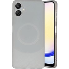 Sylar Samsung A06 Kılıf Maya Karbon Kapak - Gri
