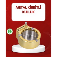 Belle Fusion Mey Ithalat® Metal Küllük Gizli Ateşleme Sistemli Şık Tasarım