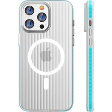 Ulugo Joko  Iphone 16 Pro Line Magsafe Kapak - Mavi