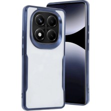 Ulugo Xiaomi Redmi Note 14 Pro Plus Kılıf Boyi Silikon Kapak - Lacivert