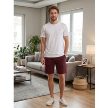 D'S Damat Ds Damat Ribana Şort Takımı Bordo