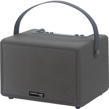 Ulugo F31 50W Sürücülü 2 Adet Mikrofonlu Bt 5.2 Kablosuz Hoparlör - Siyah