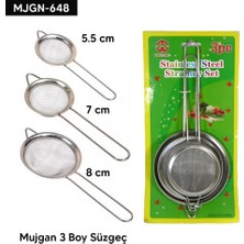 Ulugo 3 Boy Süzgeç Seti