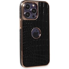 Ulugo Iphone 14 Pro Kılıf Snake Kapak - Siyah