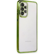 Ulugo Samsung Galaxy A33 5g Kılıf Razer Lensli Silikon - Yeşil