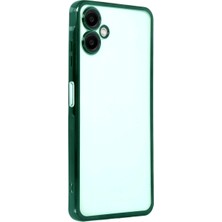 Ulugo Samsung Galaxy A07 4g Razer Lensli Silikon - Yeşil