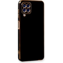 LTG Nova Galaxy A22 Kılıf Volet - Siyah