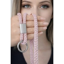 Case Collection Inci Taşlı Telefon Askısı Boyun Için (100CM) Aparatlı Kullanım Tüm Modellerle Uyumlu