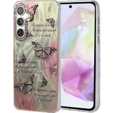 LTG Nova Galaxy A35 5g Kılıf Blade Aynalı Desenli Kapak - Desen 6