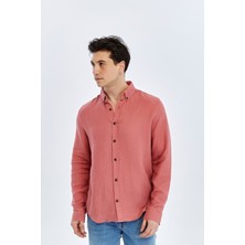 Trender Erkek Gömlek 12-10151 Kiremit