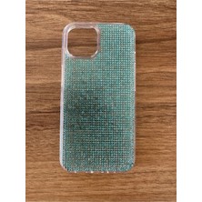 Case Collection Iphone 15 Uyumlu Diadmond Taşlı Slikon Kılıf (Handmade)