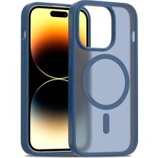 LTG Nova Iphone 14 Jota Magsafe Kapak - Lacivert
