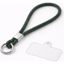 Case Collection Taşlı Telefon Askısı Parlak Lüx Işıltılı Charm El Için Küçük Bilek Strap Aparatlı Kullanım