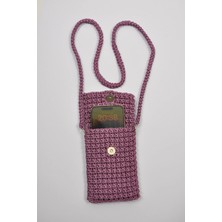 Case Collection Telefon Çantası Makrome Örgü Boyun Askılı Kılıf
