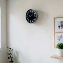 Senka Mey Ithalat® Gri Zarafet 36 cm Duvar Saat