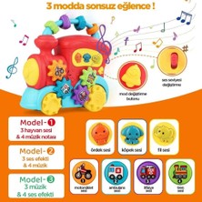 Senka Mey Ithalat® Sesli ve Işıklı Sevimli Aktivite Treni