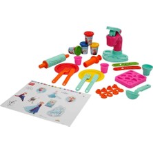 Senka Mey Ithalat® Frozen Dondurma Fabrikası Oyun Hamuru Seti 200 gr 29 Parça
