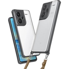 İlk El Grup Xiaomi Redmi Note 13 Pro Plus Kılıf Penta Silikon Kılıf - Titan Gri