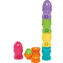 Senka Mey Ithalat® 73083 Tomy - Saklambaçlı Yumurta Kule Seti 6-36 Ay