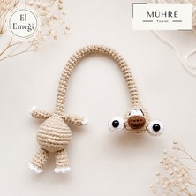 Mühre Buz Devri Sid Çanta Süsü Charm Direksiyon Süsü Hediyelik %100 Pamuklu Organik Amigurumi Örgü