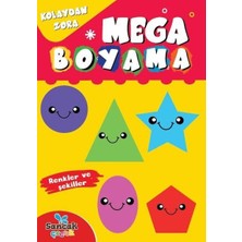 Ulugo Mega Boyama - Renkler ve Şekiller Kolaydan Zora