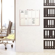 Senka Mey Ithalat® Şeffaf Kendiliğinden Yapışkanlı Kalemli Haftalık Planlayıcı 40CM-50CM