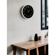 Senka Mey Ithalat® 36 cm Beyaz Klasik Duvar Saati