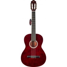 Barcelona Lc 3900 Tr Transparan Kırmızı Klasik Gitar