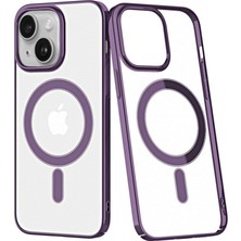 Ulugo Iphone 14 Plus Kılıf Element Magneticsafe Sert Kapak - Mor