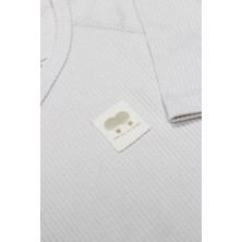 Senka Mey Ithalat® Organic Modal Flying Balloons Kruvaze Uzun Kol Body BS17121 Bej