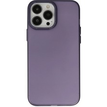 Ulugo Iphone 14 Pro Max Kılıf Modos Metal Kapak - Mor