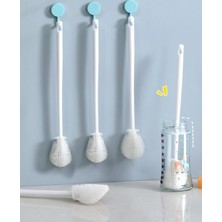 Senka Mey Ithalat® Kavanoz ve Biberon Yıkama Fırçası Silikon Beyaz